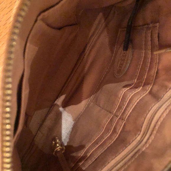 Fossil leather crossbody bag - Picture 4 of 4